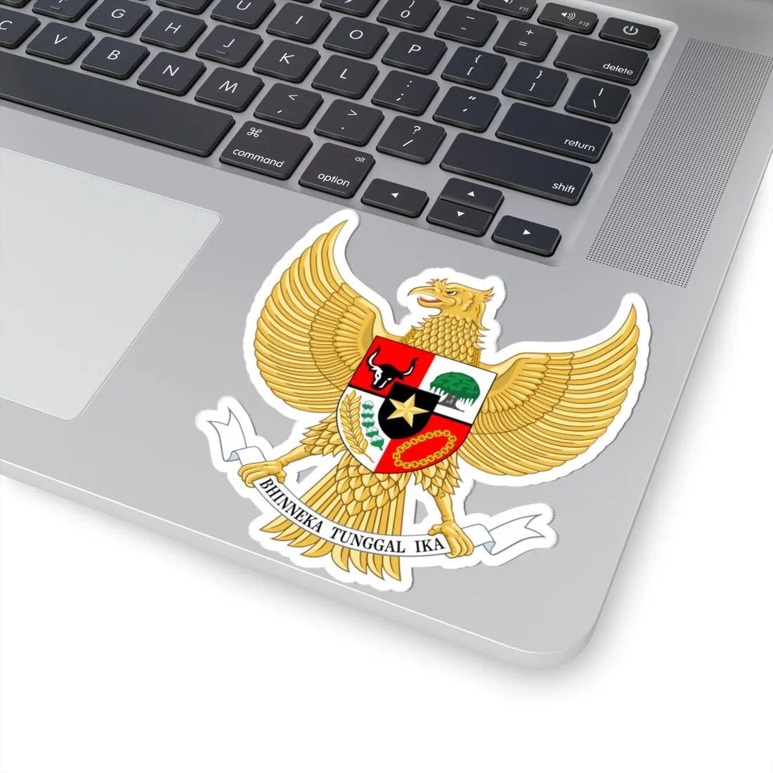 National emblem of Indonesia Garuda Pancasila (Indonesia) (Coat of Arms) STICKER Vinyl Kiss-Cut Decal - The Sticker Space