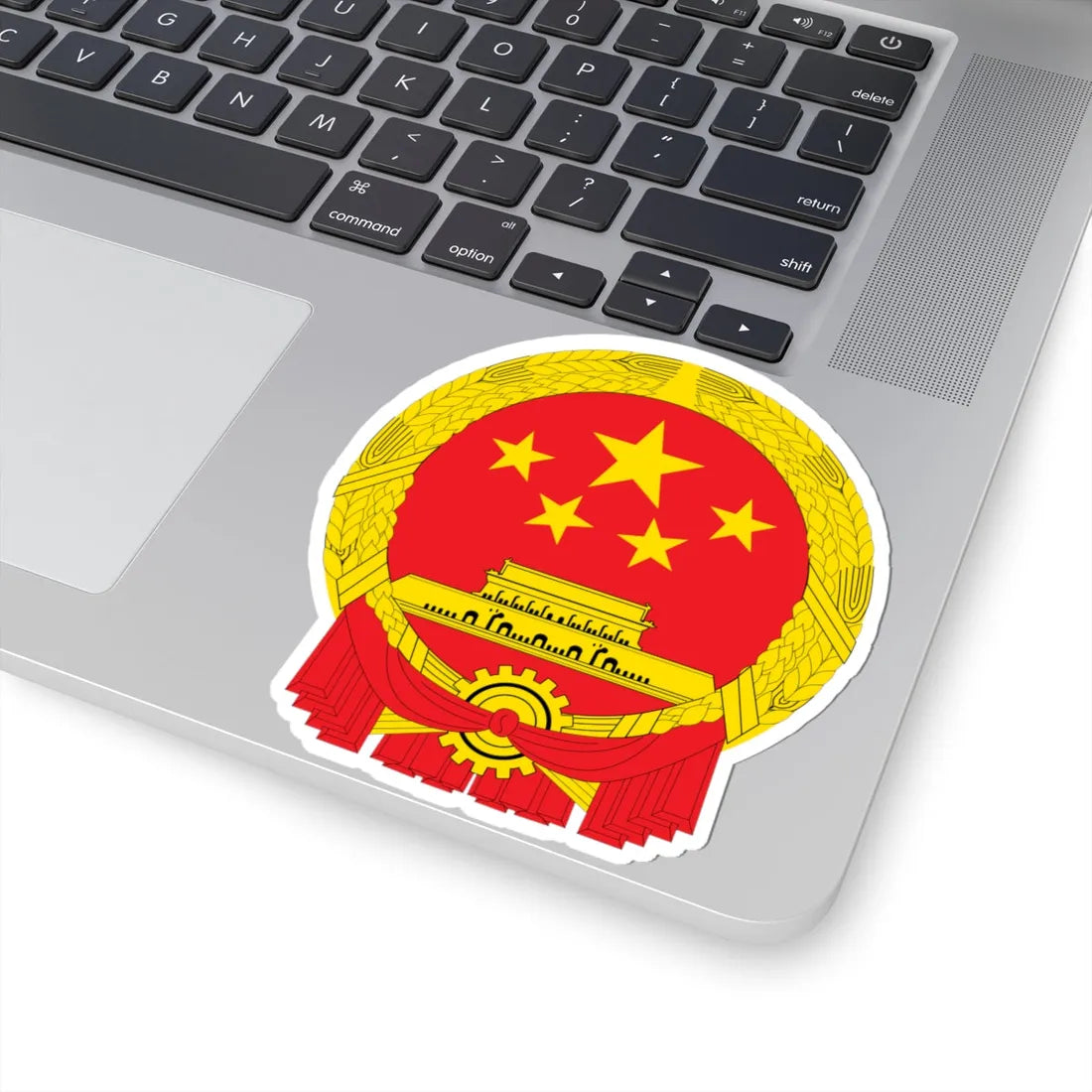 National Emblem of the Peoples Republic of China 6 (China) (Coat of Arms) STICKER Vinyl Kiss-Cut Decal - The Sticker Space