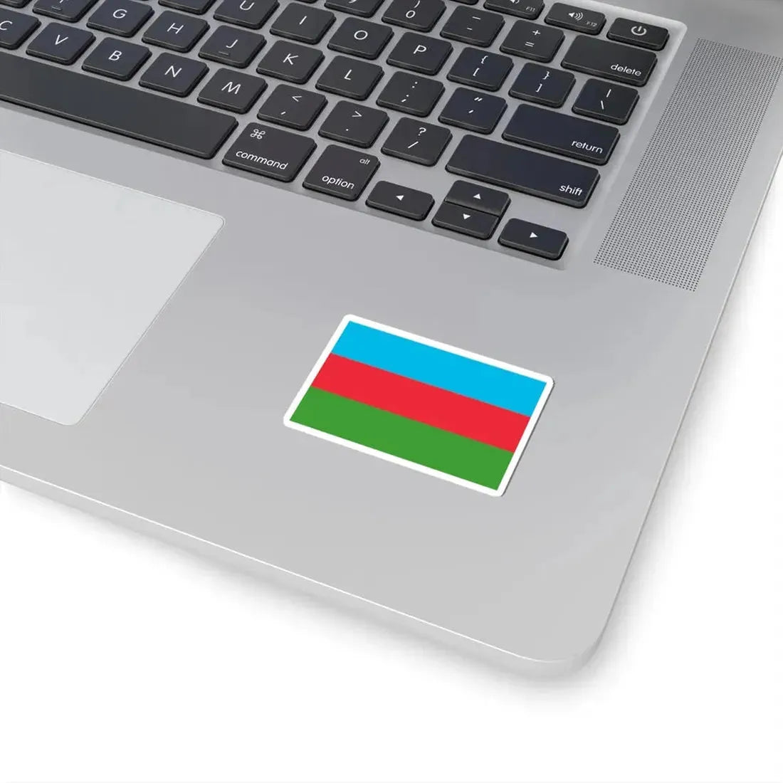 National flag of Azerbaijan (Azerbaijan) STICKER Vinyl Kiss-Cut Decal - The Sticker Space