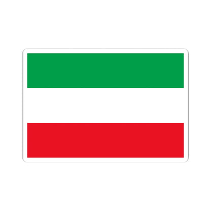 National flag of Iran (Iran) STICKER Vinyl Kiss-Cut Decal 6 Inch White - The Sticker Space