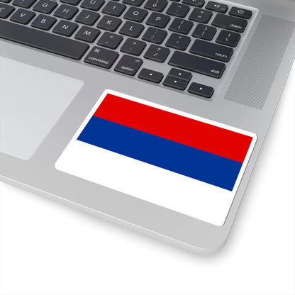 National Flag of Serbia (Serbia) STICKER Vinyl Kiss-Cut Decal - The Sticker Space