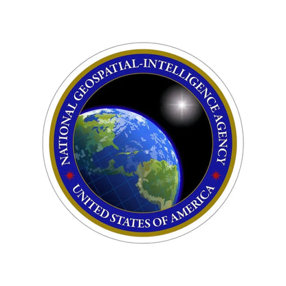 National Geospatial Agency STICKER Vinyl Die-Cut Decal - The Sticker Space