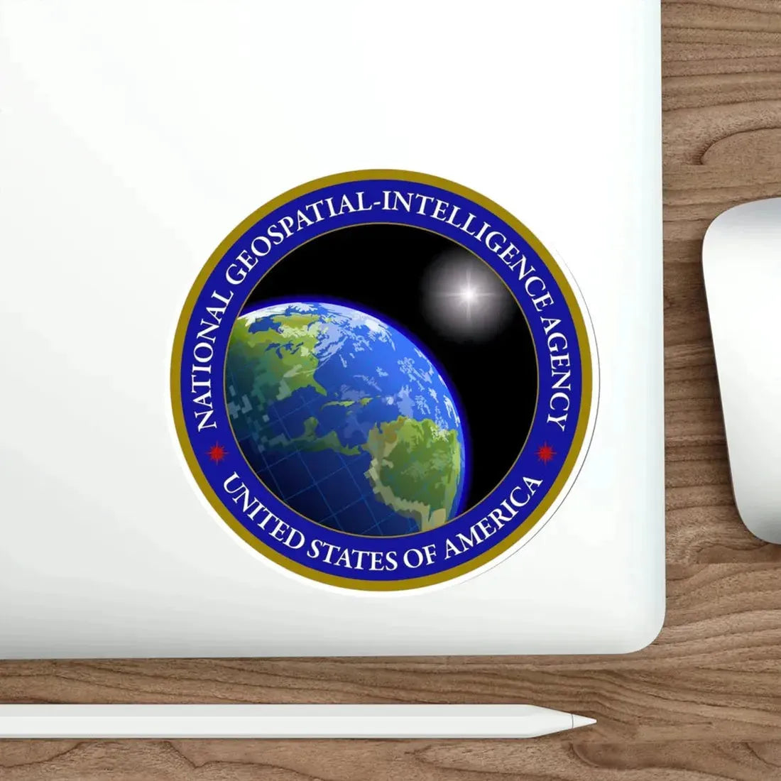 National Geospatial Agency STICKER Vinyl Die-Cut Decal - The Sticker Space