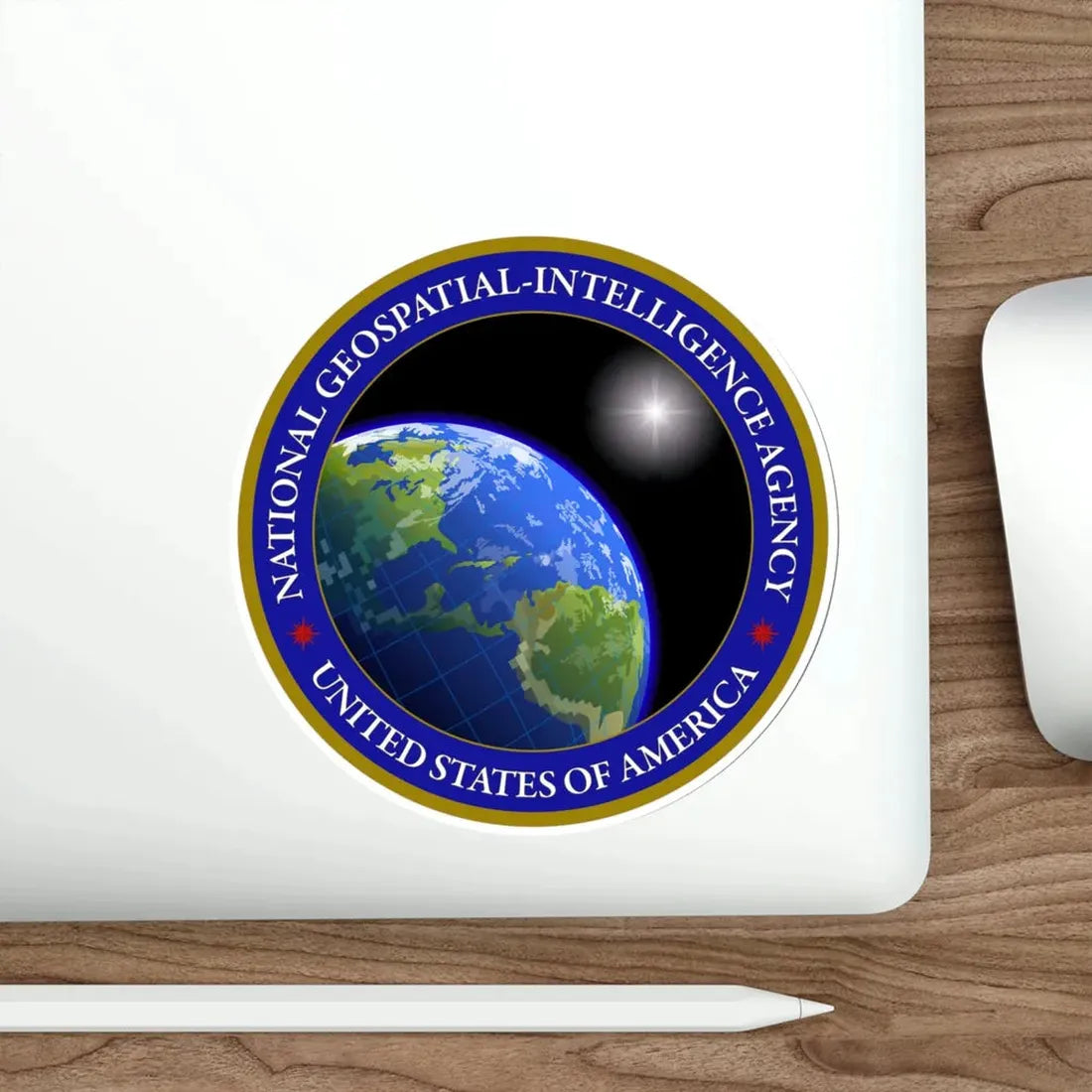 National Geospatial Agency STICKER Vinyl Die-Cut Decal - The Sticker Space