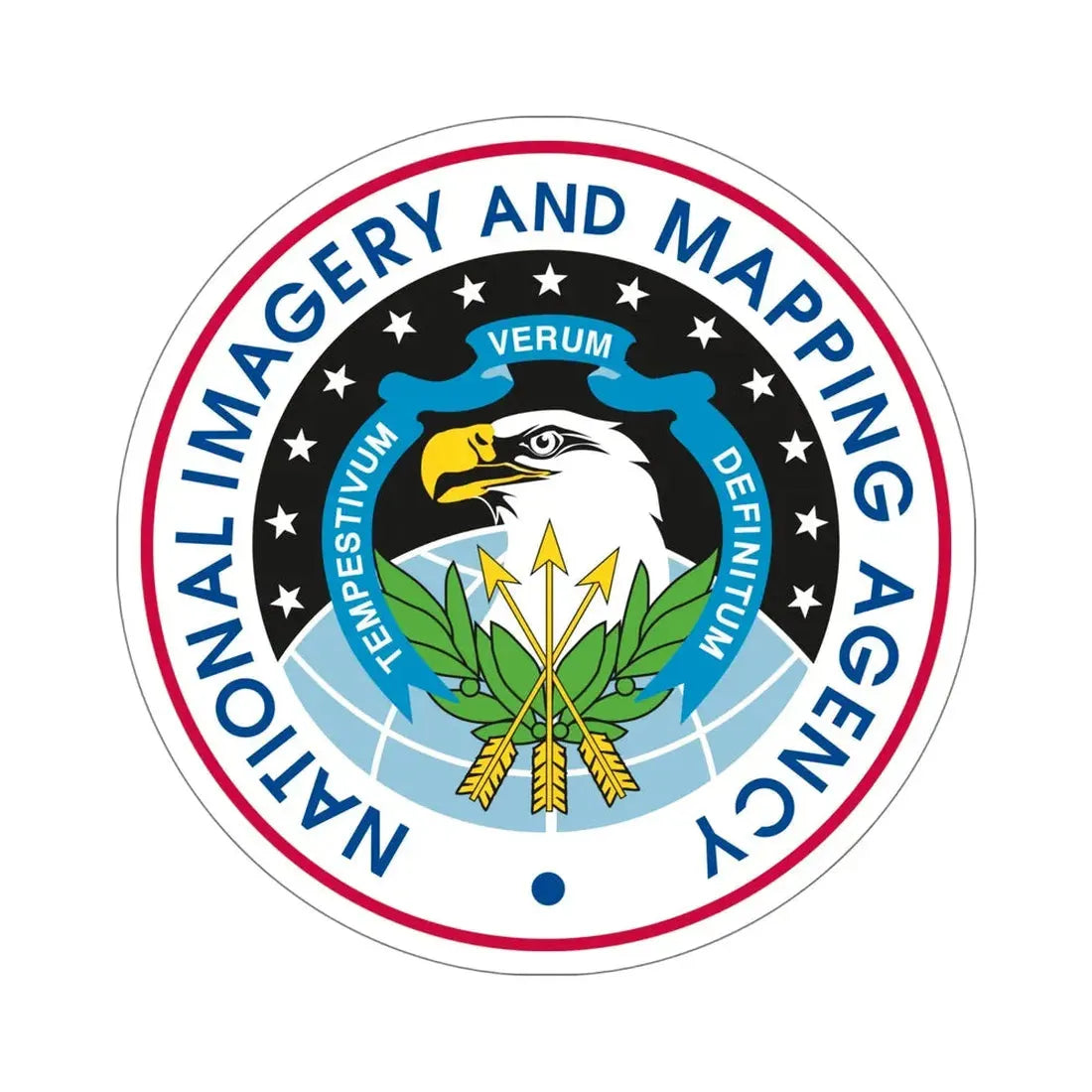 National Imagery and Mapping Agency NIMA STICKER Vinyl Die-Cut Decal - The Sticker Space