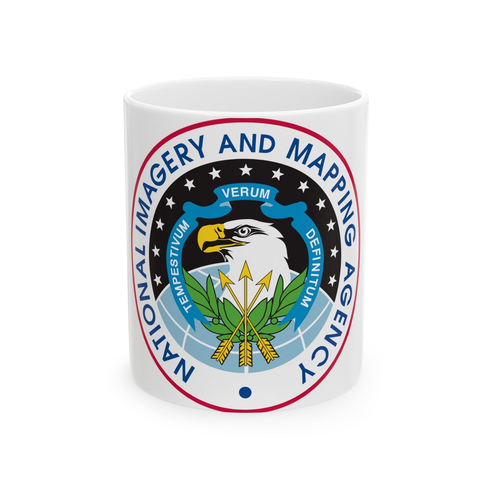 National Imagery and Mapping Agency NIMA - White Coffee Mug-11oz-The Sticker Space