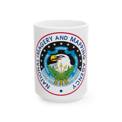 National Imagery and Mapping Agency NIMA - White Coffee Mug-15oz-The Sticker Space