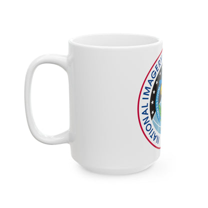 National Imagery and Mapping Agency NIMA - White Coffee Mug-The Sticker Space