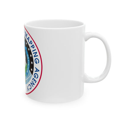 National Imagery and Mapping Agency NIMA - White Coffee Mug-The Sticker Space