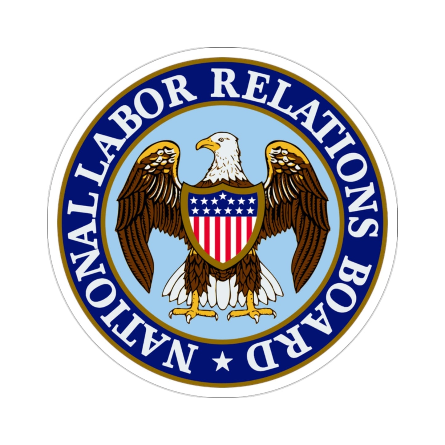 National Labor Relations Board STICKER Vinyl Die-Cut Decal-2 Inch-The Sticker Space