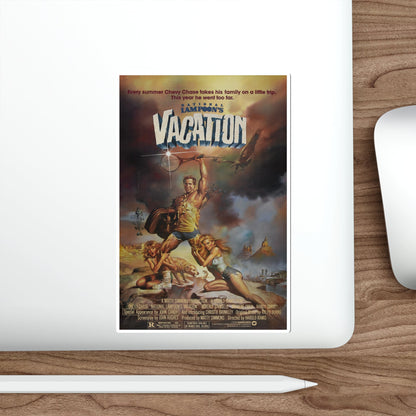 National Lampoon's Vacation 1983 Movie Poster STICKER Vinyl Die-Cut Decal-The Sticker Space