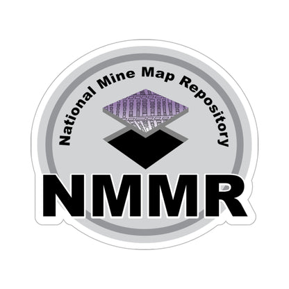 National Mine Map Repository STICKER Vinyl Die-Cut Decal-3 Inch-The Sticker Space