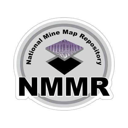 National Mine Map Repository STICKER Vinyl Die-Cut Decal 4 Inch - The Sticker Space