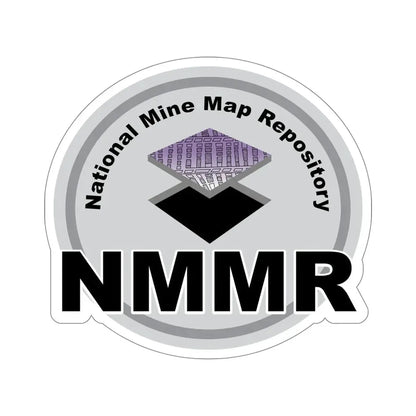National Mine Map Repository STICKER Vinyl Die-Cut Decal 5 Inch - The Sticker Space