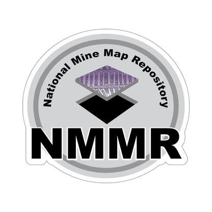 National Mine Map Repository STICKER Vinyl Die-Cut Decal-6 Inch-The Sticker Space