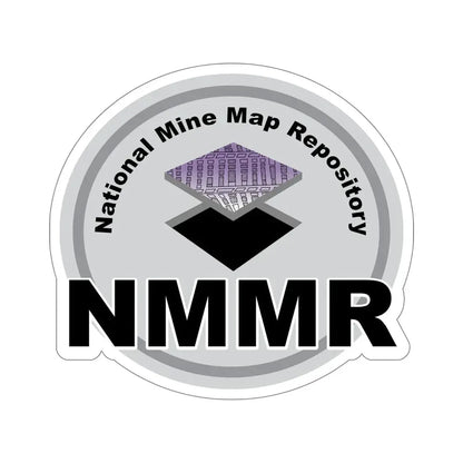 National Mine Map Repository STICKER Vinyl Die-Cut Decal 6 Inch - The Sticker Space
