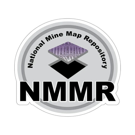 National Mine Map Repository STICKER Vinyl Die-Cut Decal 6 Inch - The Sticker Space