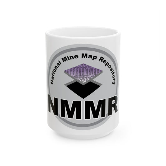 National Mine Map Repository - White Coffee Mug-15oz-The Sticker Space