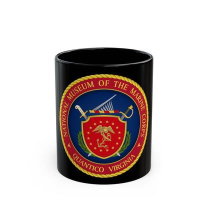 National Museum of the Marine Corps NMMC (USMC) Black Coffee Mug-11oz-The Sticker Space