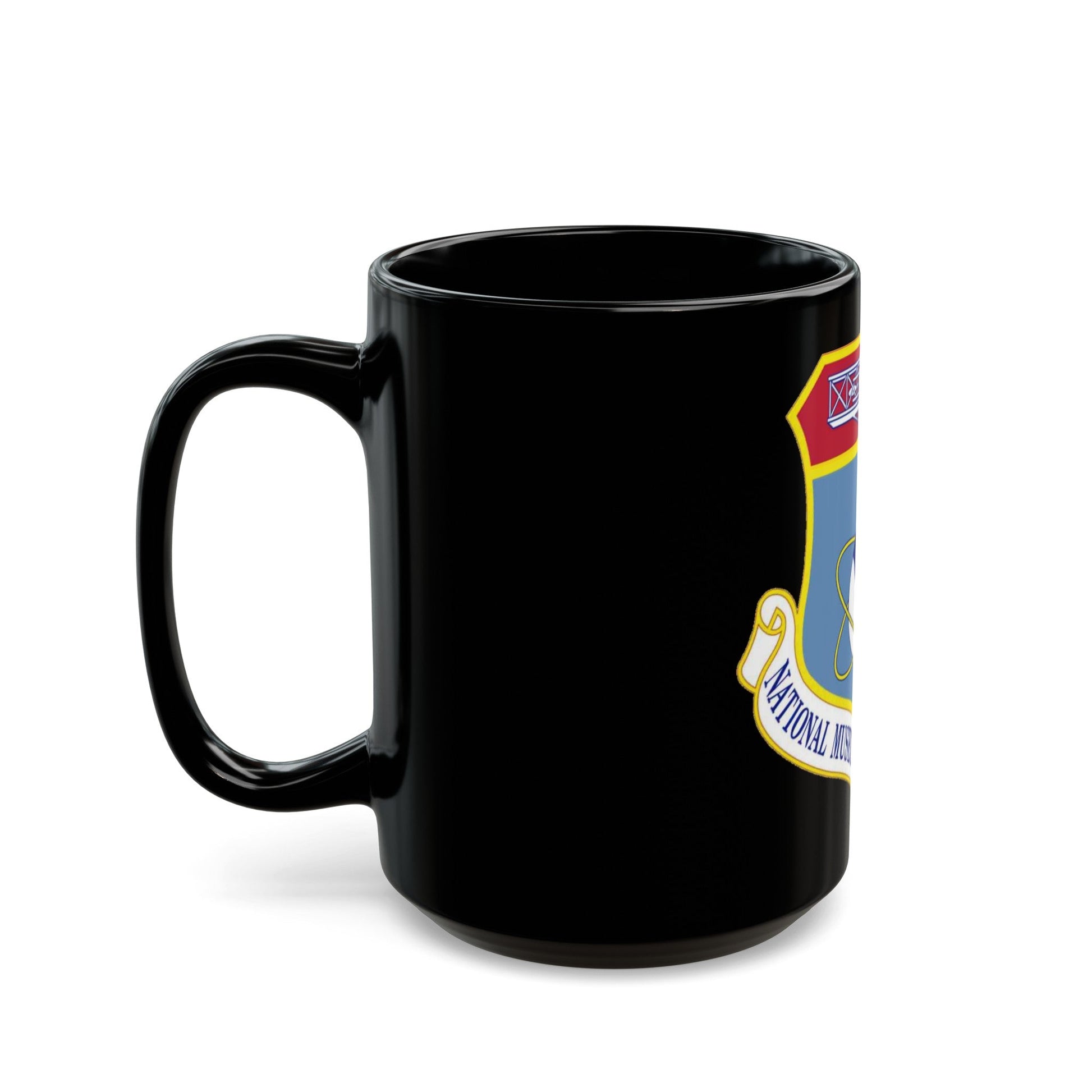 National Museum of the U.S. Air Force (U.S. Air Force) Black Coffee Mug-The Sticker Space