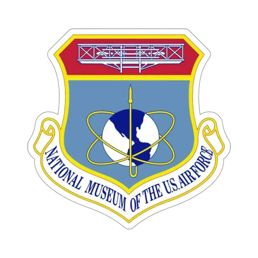 National Museum of the U.S. Air Force (U.S. Air Force) STICKER Vinyl Die-Cut Decal 5 Inch - The Sticker Space