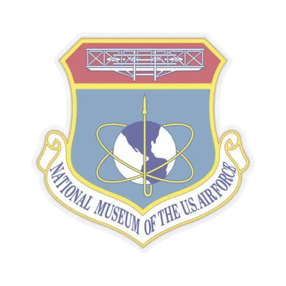 National Museum of the U.S. Air Force (U.S. Air Force) STICKER Vinyl Kiss-Cut Decal 2 Inch Transparent - The Sticker Space