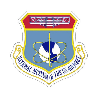 National Museum of the U.S. Air Force (U.S. Air Force) STICKER Vinyl Kiss-Cut Decal 4 Inch White - The Sticker Space