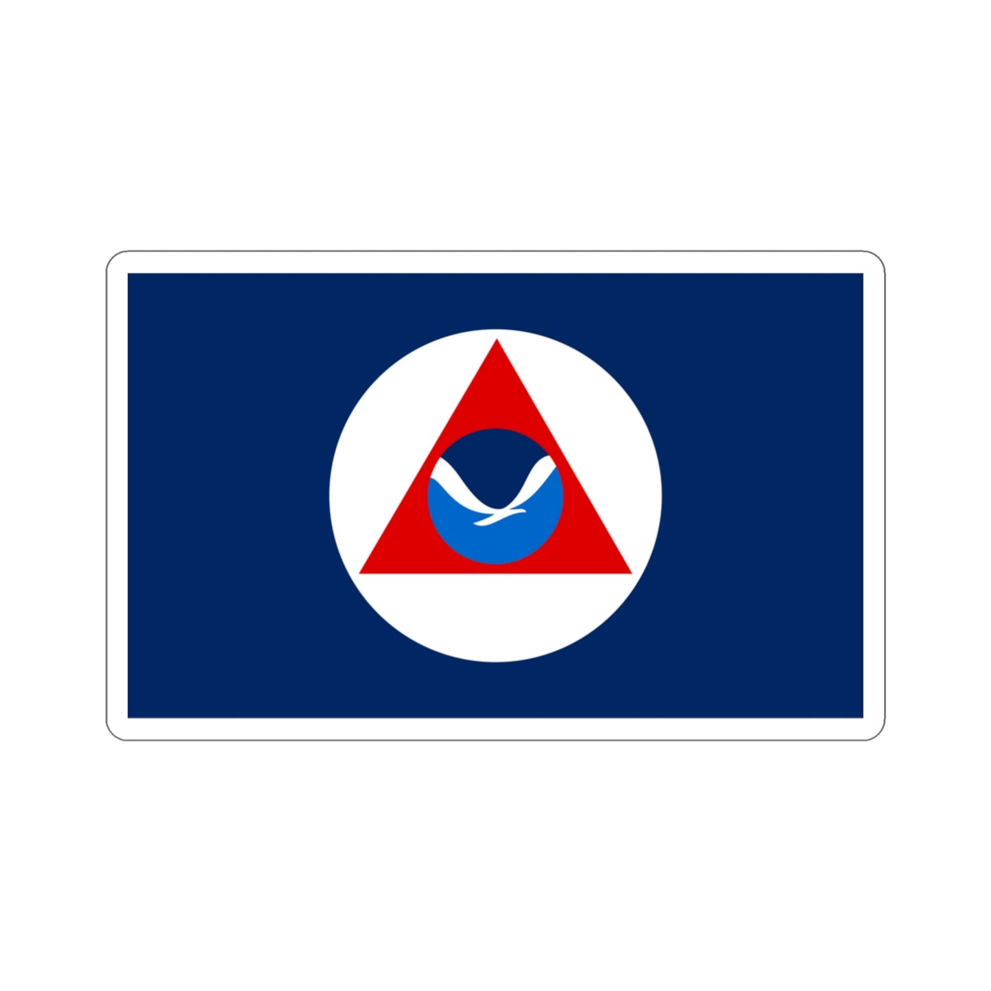 National Oceanic and Atmospheric Administration Flag STICKER Vinyl Die-Cut Decal-3 Inch-The Sticker Space