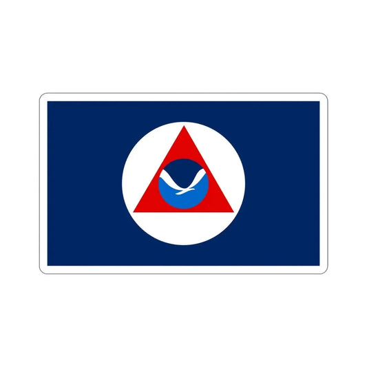 National Oceanic and Atmospheric Administration Flag STICKER Vinyl Die-Cut Decal 6 Inch - The Sticker Space