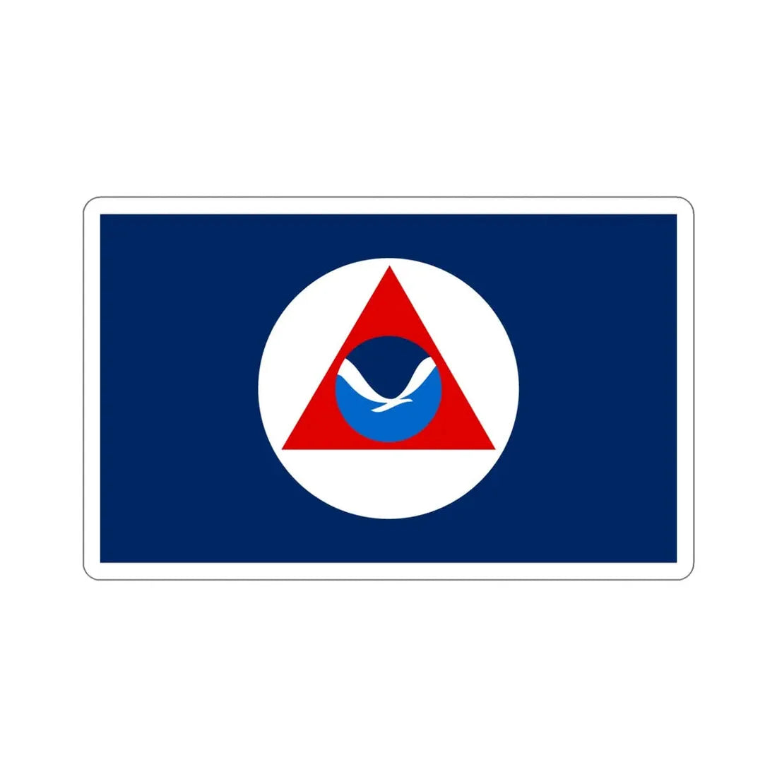 National Oceanic and Atmospheric Administration Flag STICKER Vinyl Die-Cut Decal - The Sticker Space