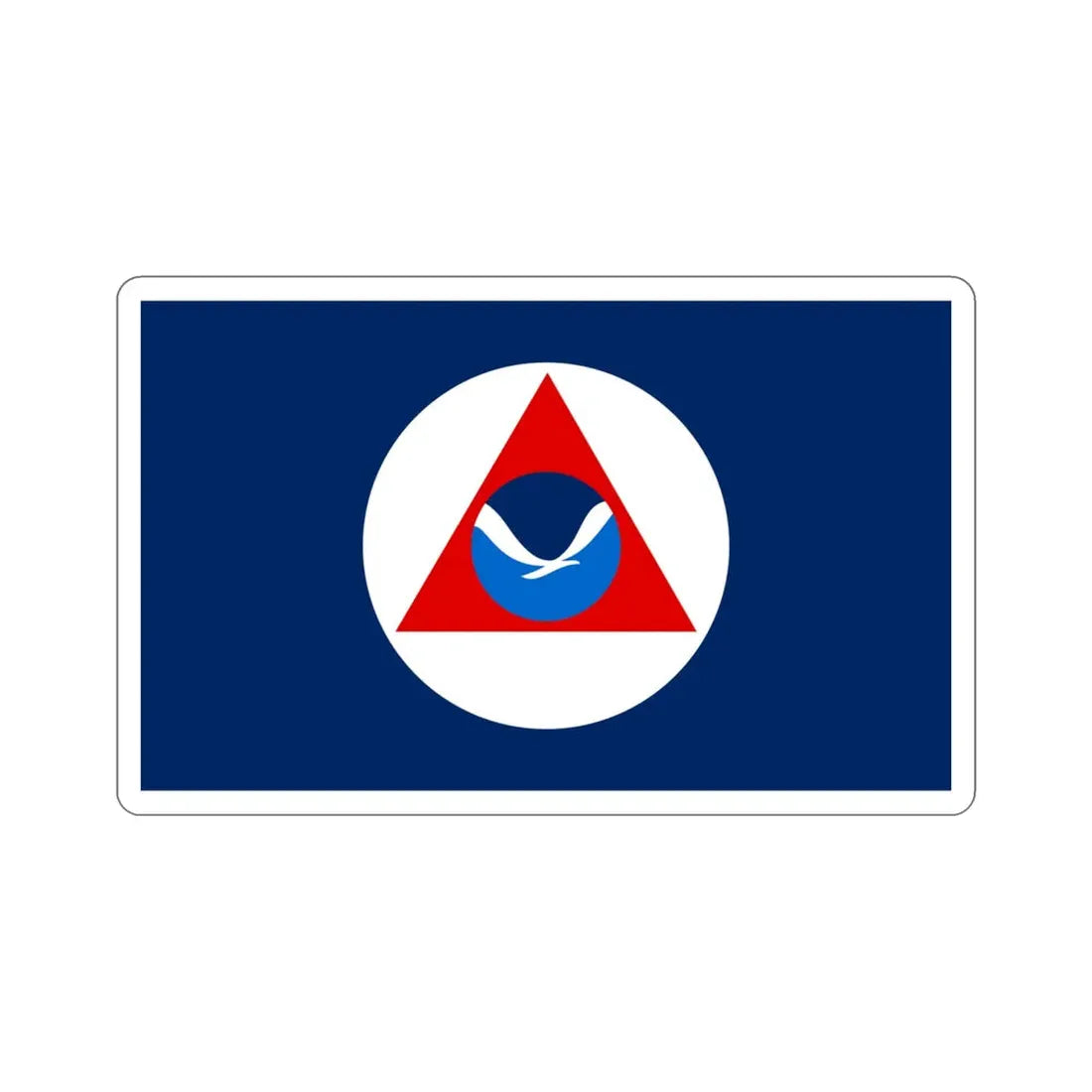 National Oceanic and Atmospheric Administration Flag STICKER Vinyl Die-Cut Decal - The Sticker Space