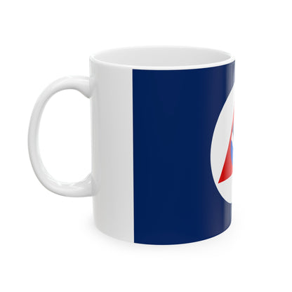 National Oceanic and Atmospheric Administration Flag - White Coffee Mug-The Sticker Space