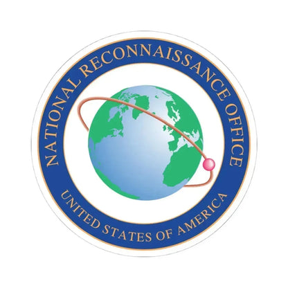 National Reconnaissance Office NRO - STICKER Vinyl Kiss-Cut Decal 4 Inch White - The Sticker Space