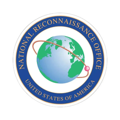 National Reconnaissance Office NRO - STICKER Vinyl Kiss-Cut Decal 6 Inch White - The Sticker Space