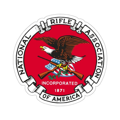National Rifle Association STICKER Vinyl Die-Cut Decal 3 Inch - The Sticker Space