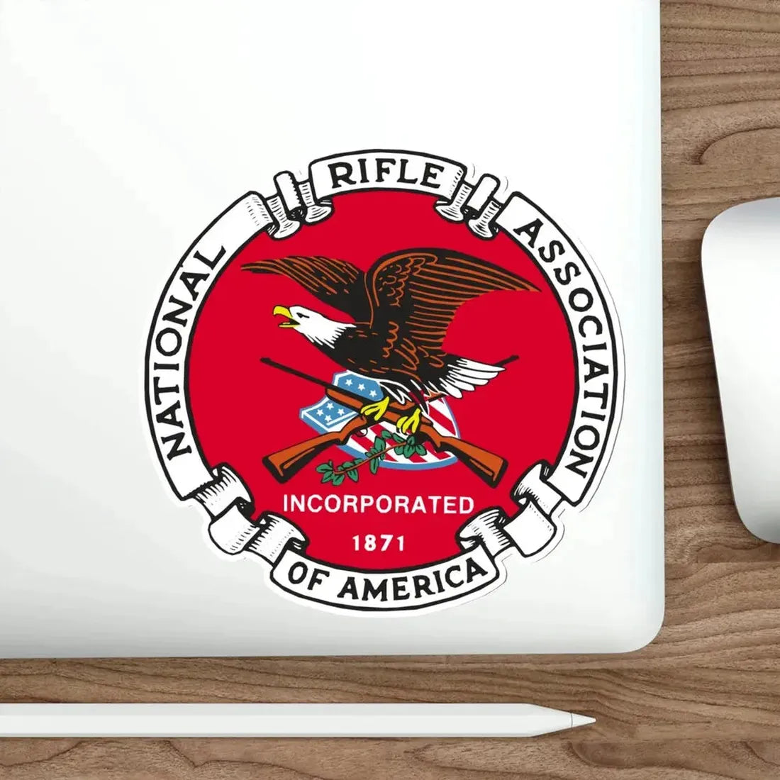 National Rifle Association STICKER Vinyl Die-Cut Decal - The Sticker Space