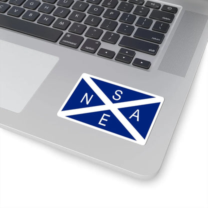 National Scottish Antarctic Expedition Flag (Scotland) STICKER Vinyl Kiss-Cut Decal - The Sticker Space