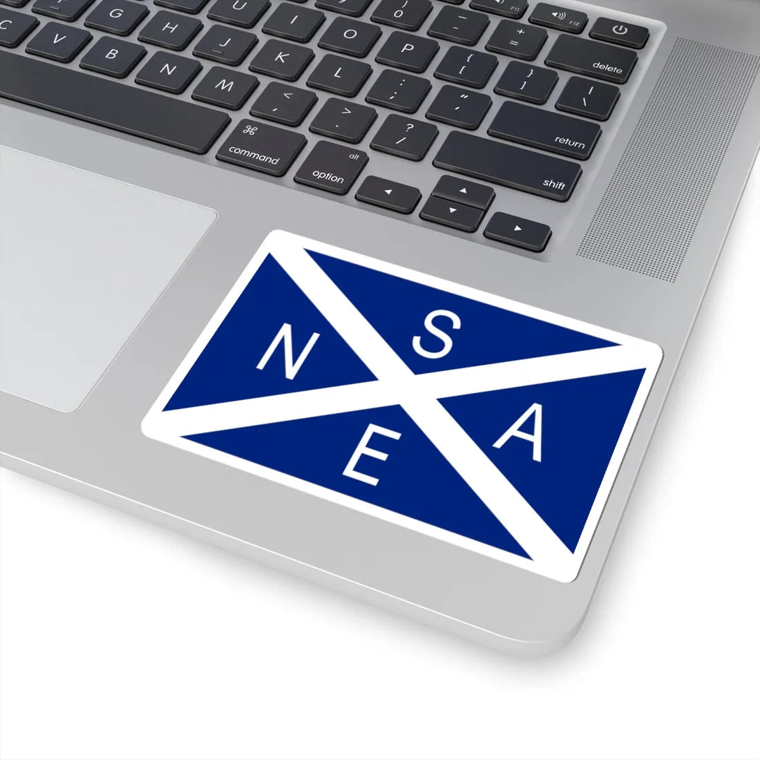 National Scottish Antarctic Expedition Flag (Scotland) STICKER Vinyl Kiss-Cut Decal - The Sticker Space