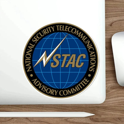 National Security Telecommunications Advisory Committee NSTAC STICKER Vinyl Die-Cut Decal - The Sticker Space