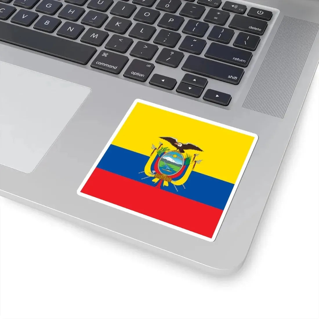 National Standard of Ecuador (Ecuador) STICKER Vinyl Kiss-Cut Decal - The Sticker Space