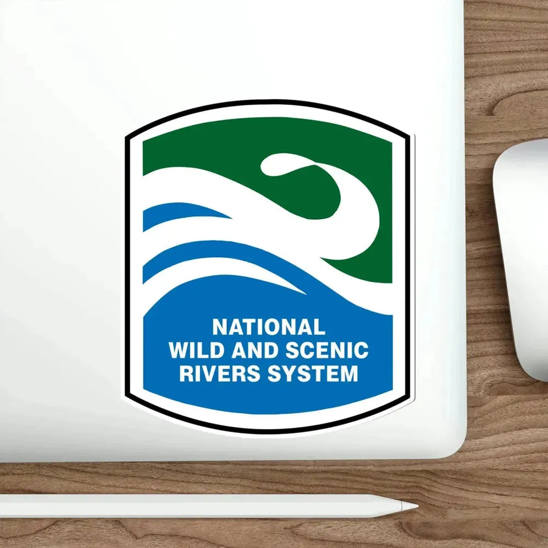 National Wild and Scenic Rivers System STICKER Vinyl Die-Cut Decal - The Sticker Space
