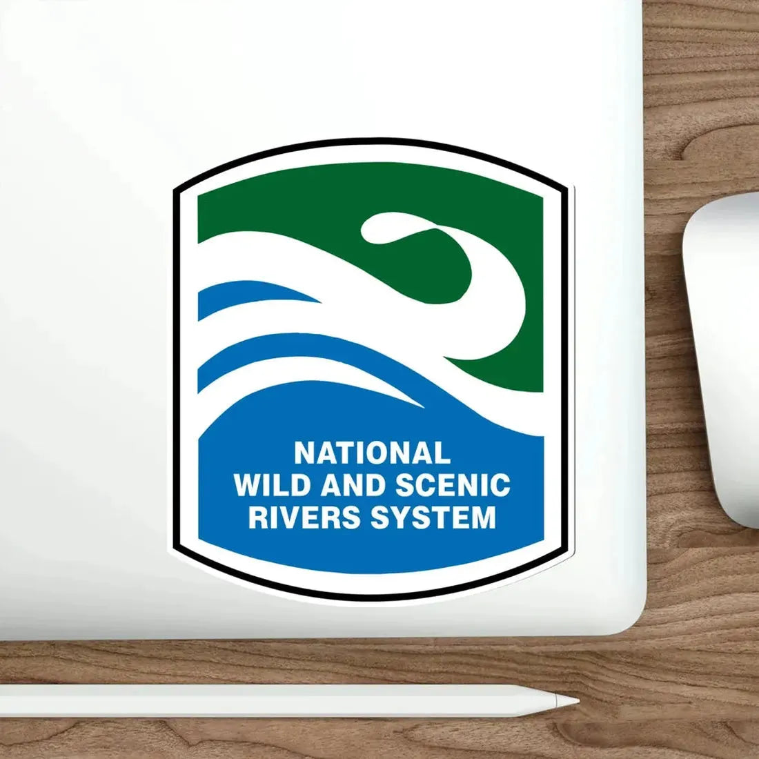 National Wild and Scenic Rivers System STICKER Vinyl Die-Cut Decal - The Sticker Space