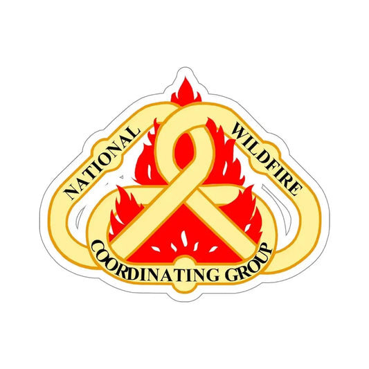 National Wildfire Coordinating Group STICKER Vinyl Die-Cut Decal 6 Inch - The Sticker Space