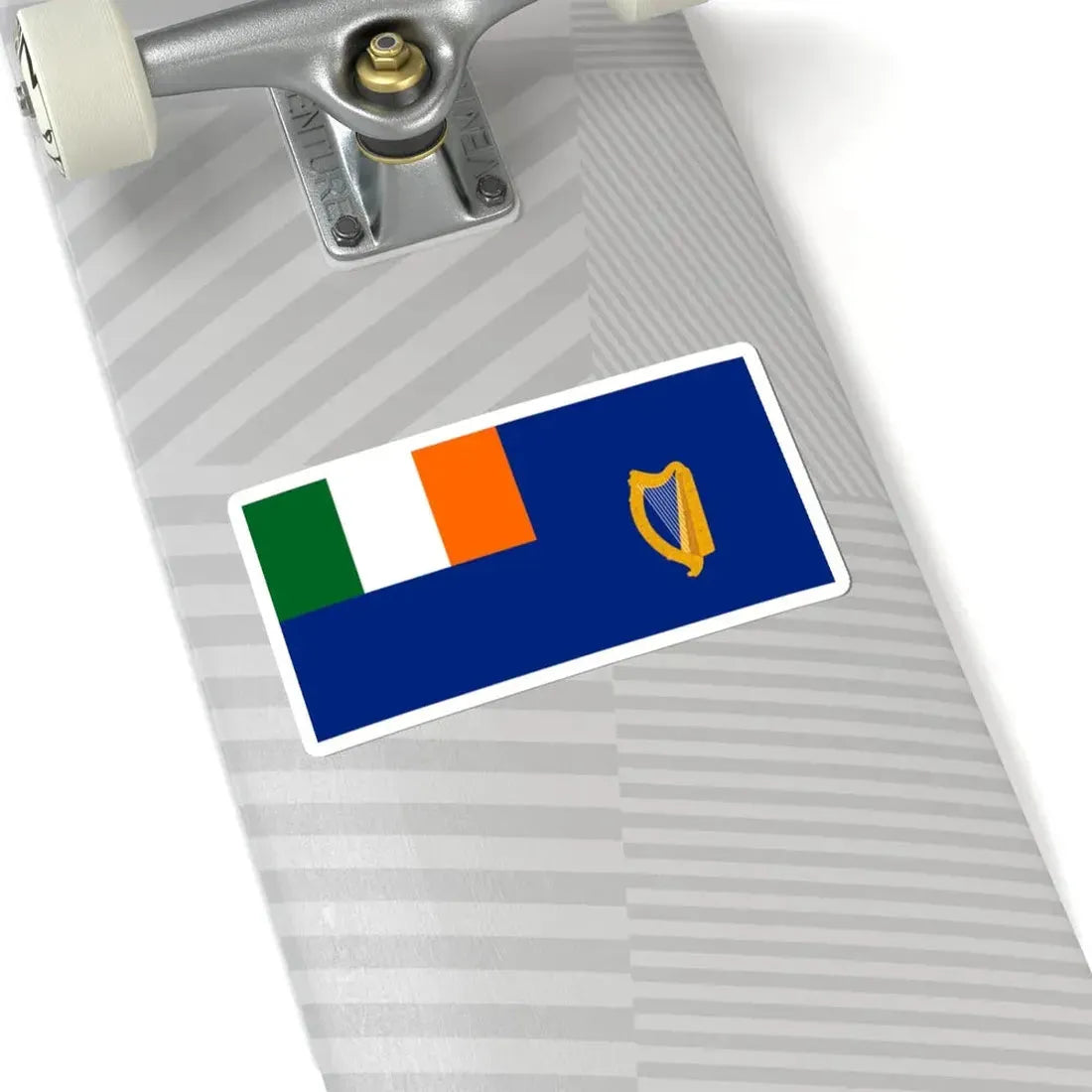 National Yacht Club Ireland ensign alternate (Ireland) STICKER Vinyl Kiss-Cut Decal - The Sticker Space