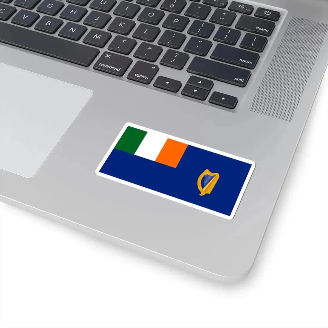 National Yacht Club Ireland ensign alternate (Ireland) STICKER Vinyl Kiss-Cut Decal - The Sticker Space