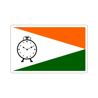 Nationalist Congress Party Flag (India) STICKER Vinyl Die-Cut Decal 4 Inch - The Sticker Space