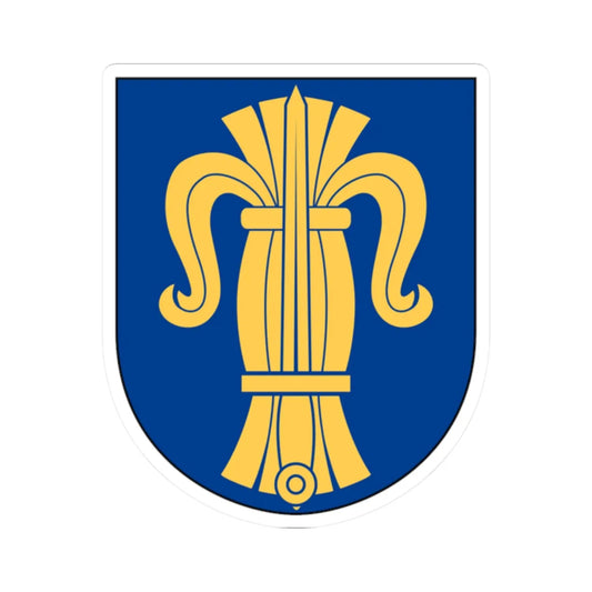 Nationalsocialistisk front vapen (Sweden) (Coat of Arms) STICKER Vinyl Kiss-Cut Decal 2 Inch White - The Sticker Space