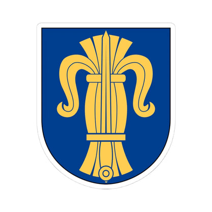 Nationalsocialistisk front vapen (Sweden) (Coat of Arms) STICKER Vinyl Kiss-Cut Decal 4 Inch White - The Sticker Space