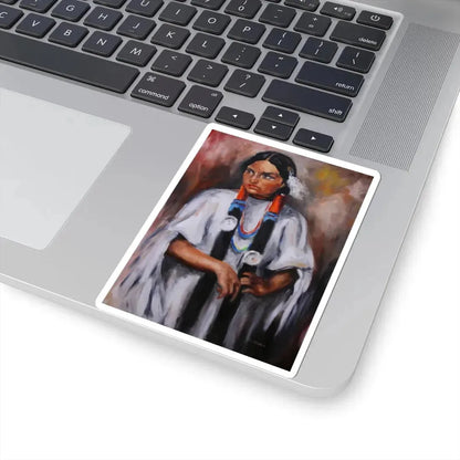 Native (Native Americans in Art) STICKER Vinyl Kiss-Cut Decal - The Sticker Space