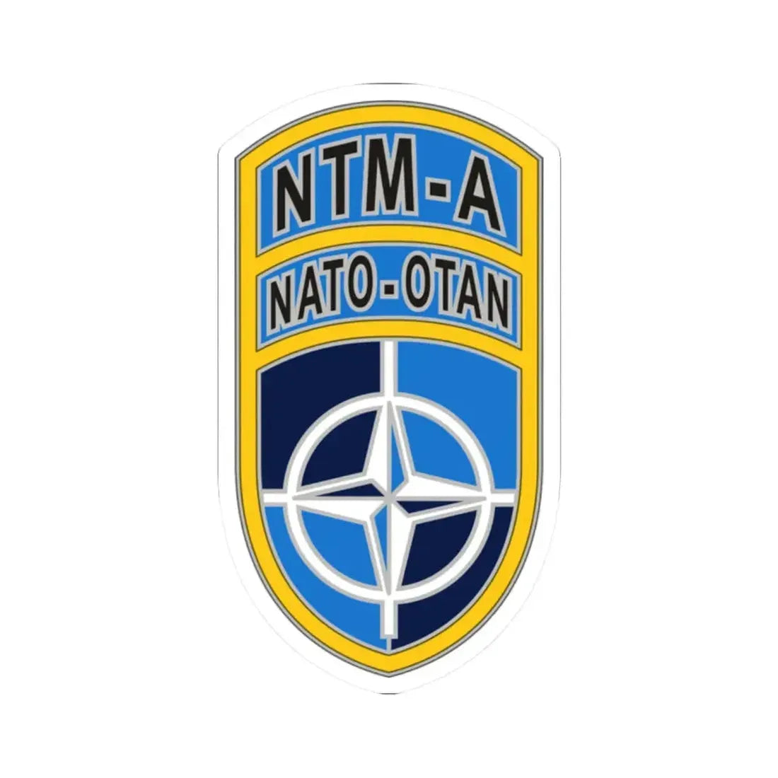 NATO Training Mission Afghanistan (U.S. Army) STICKER Vinyl Kiss-Cut Decal 2 Inch White - The Sticker Space